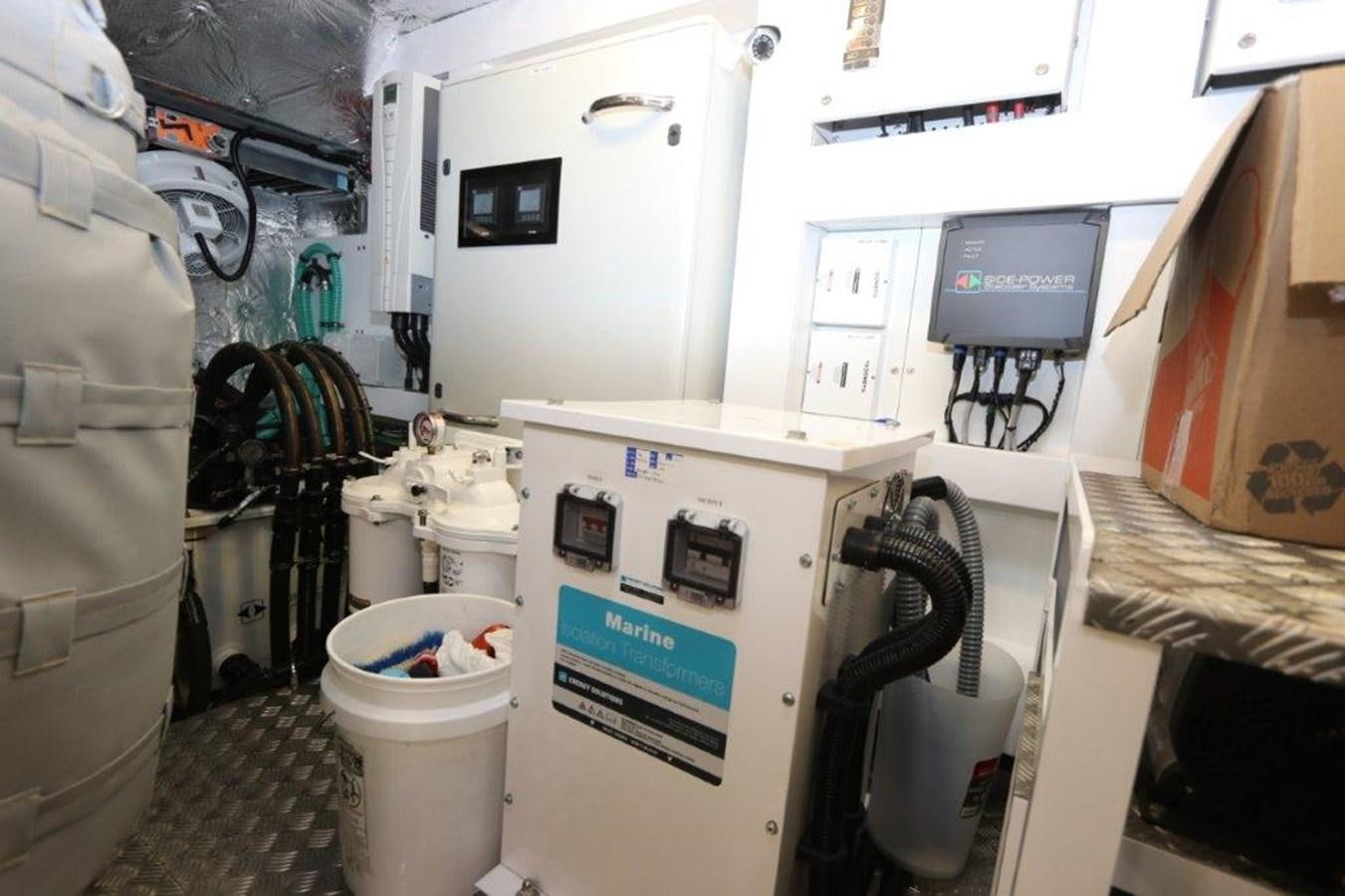 a room with medical equipment aboard AQUA VISTA Yacht for Sale