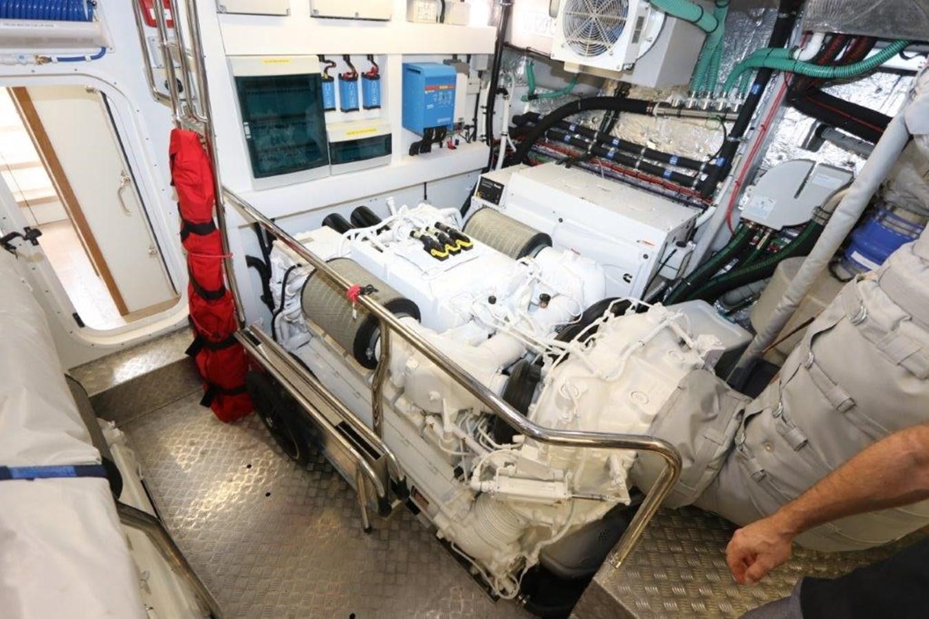 a machine on the counter aboard AQUA VISTA Yacht for Sale