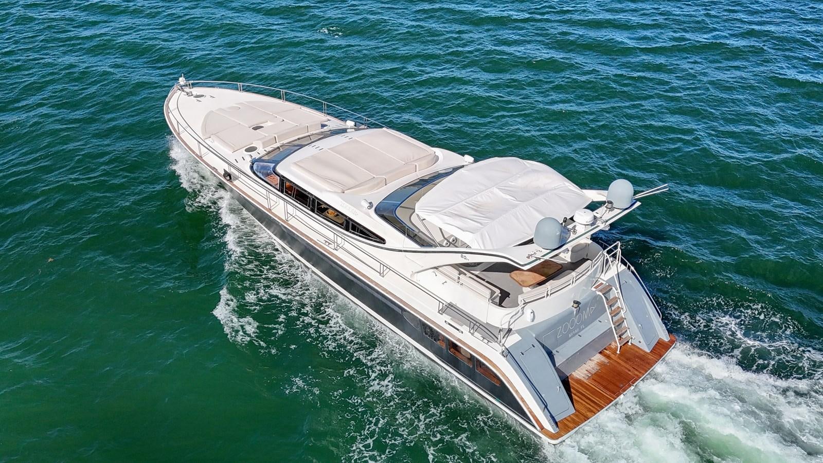 a boat on the water aboard ZOOOM Yacht for Sale