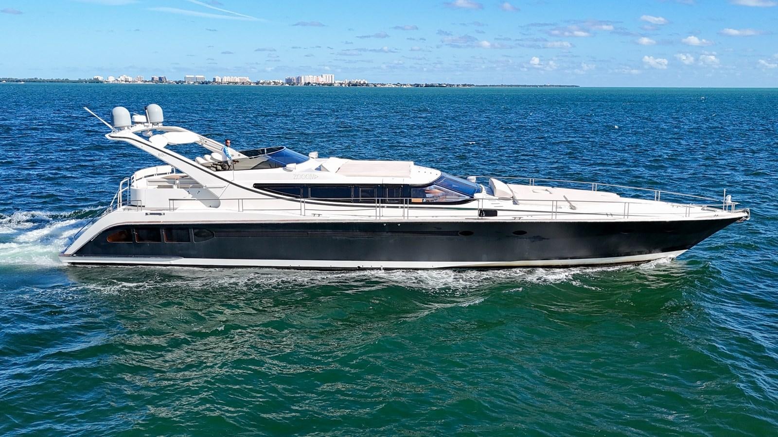 a boat in the water aboard ZOOOM Yacht for Sale