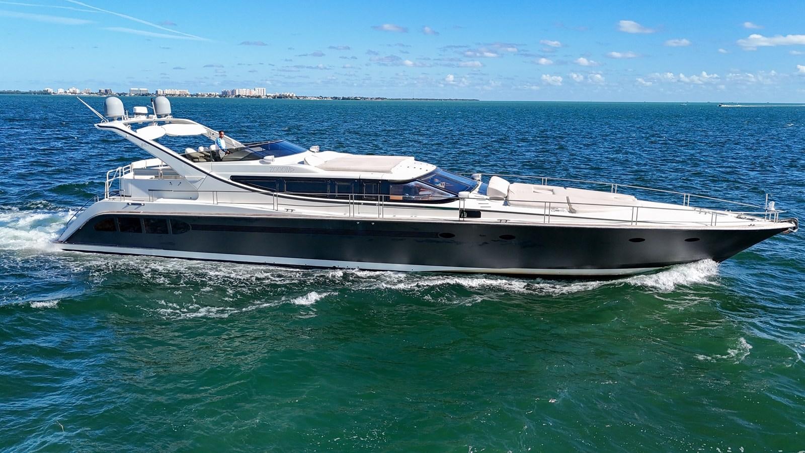 a boat in the water aboard ZOOOM Yacht for Sale