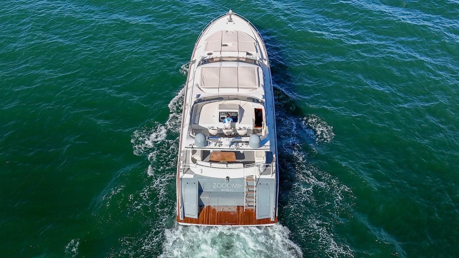a ship in the water aboard ZOOOM Yacht for Sale
