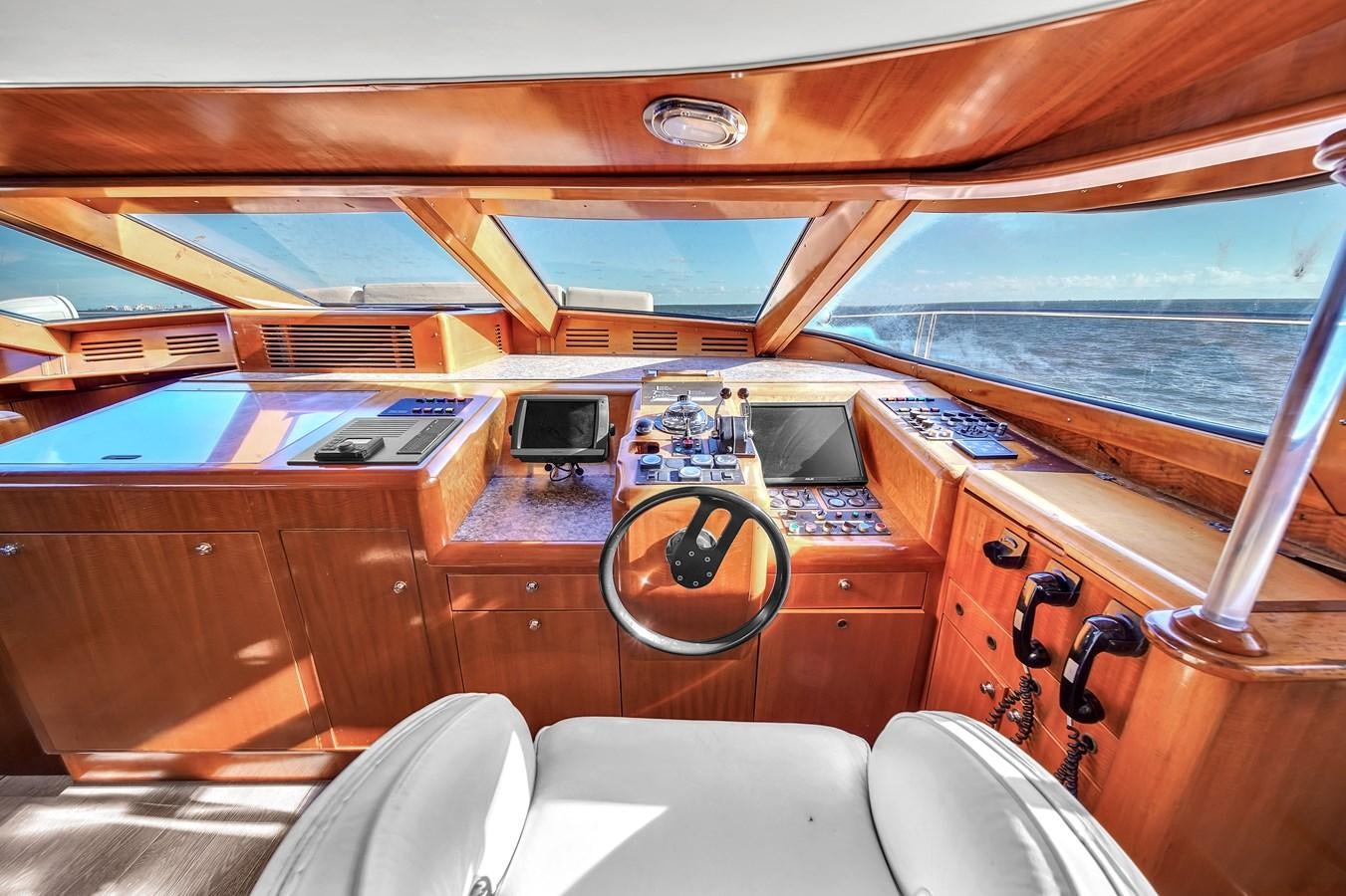 inside of a boat aboard ZOOOM Yacht for Sale
