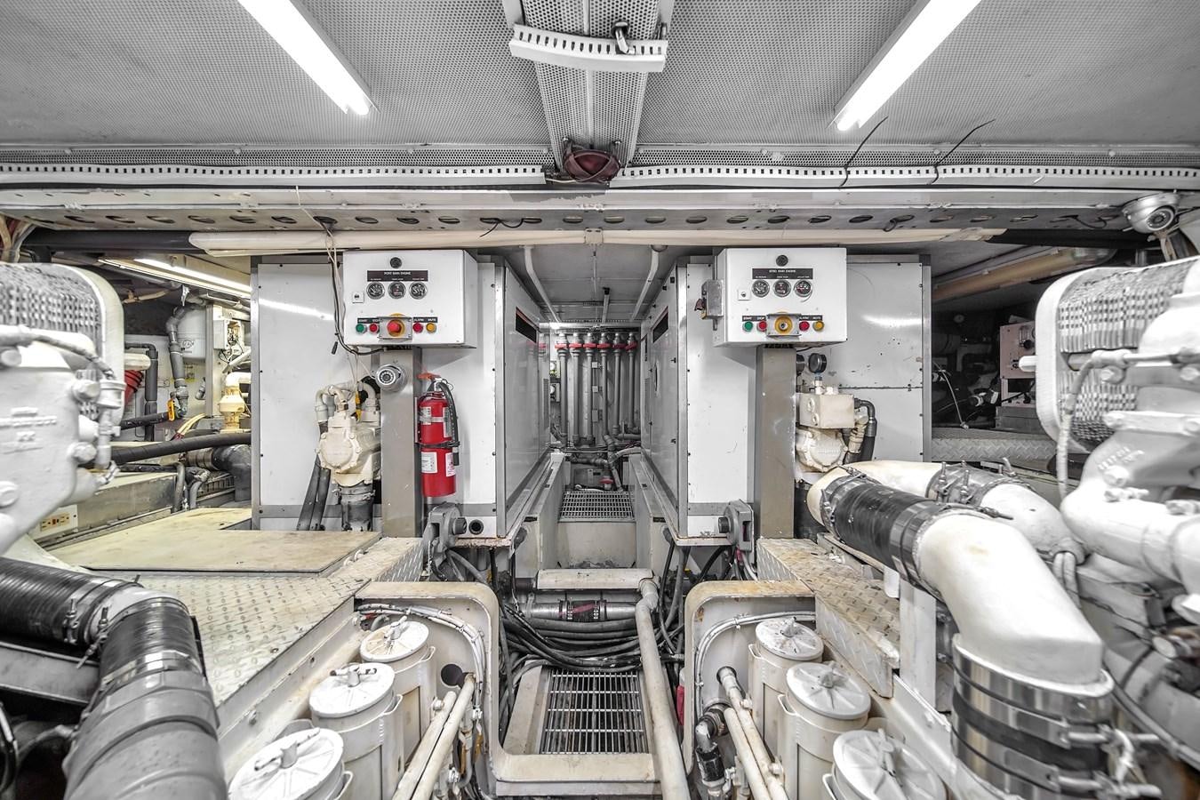 inside of a car aboard ZOOOM Yacht for Sale