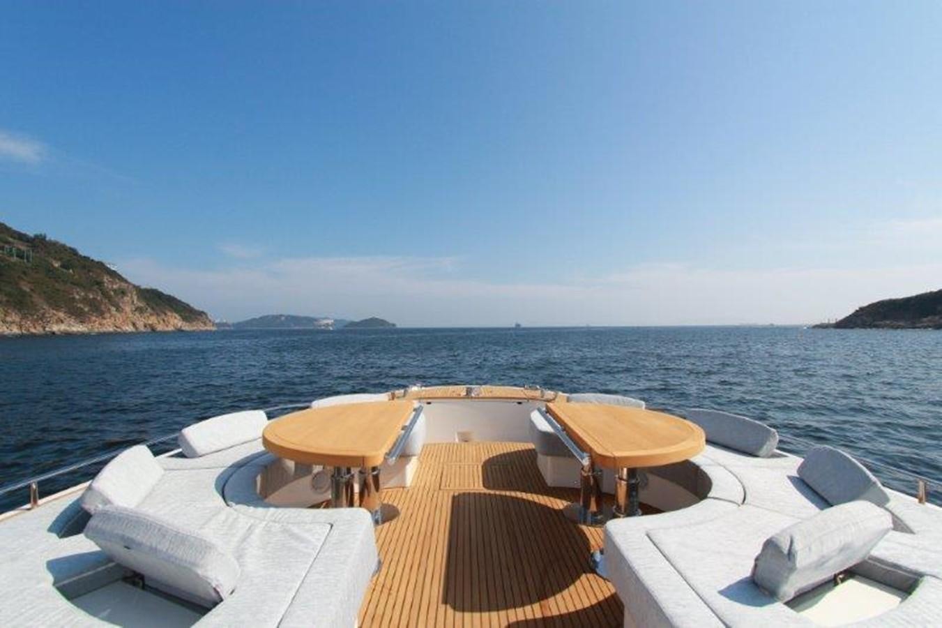 a boat on the water aboard AURORE Yacht for Sale