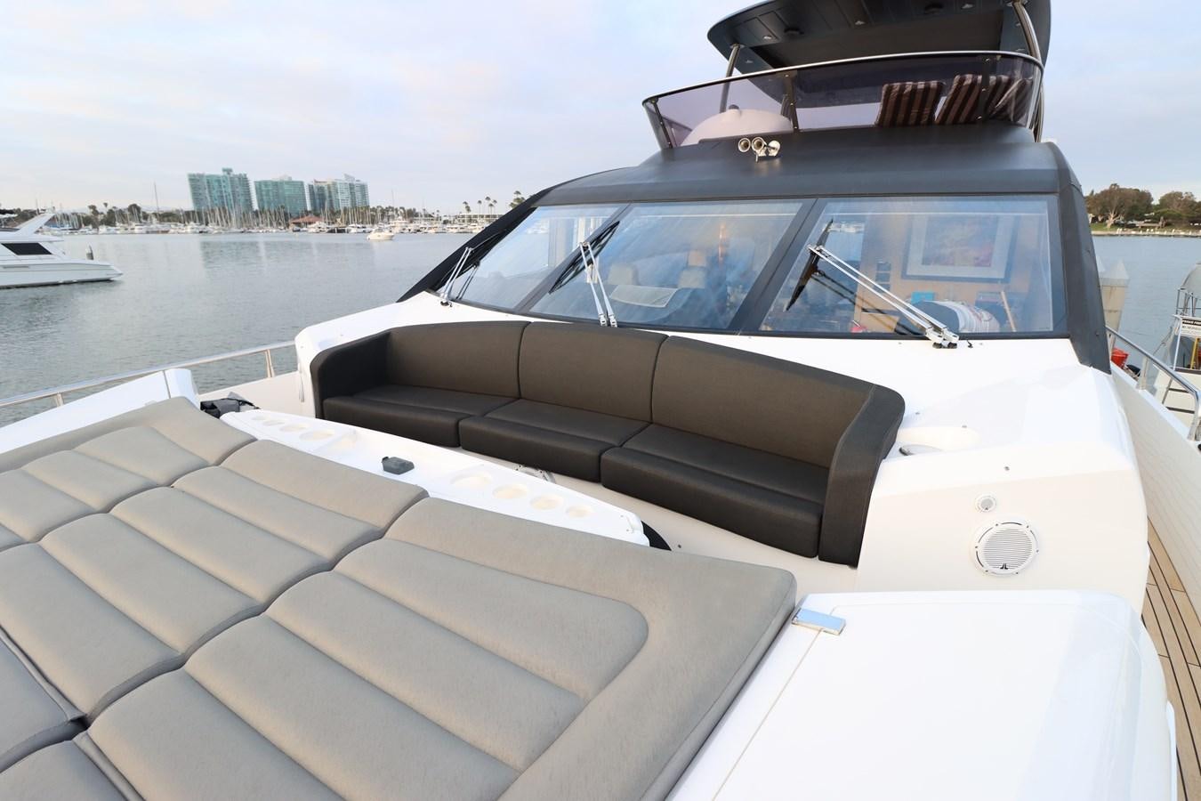 the inside of a boat aboard MOJO RISIN Yacht for Sale