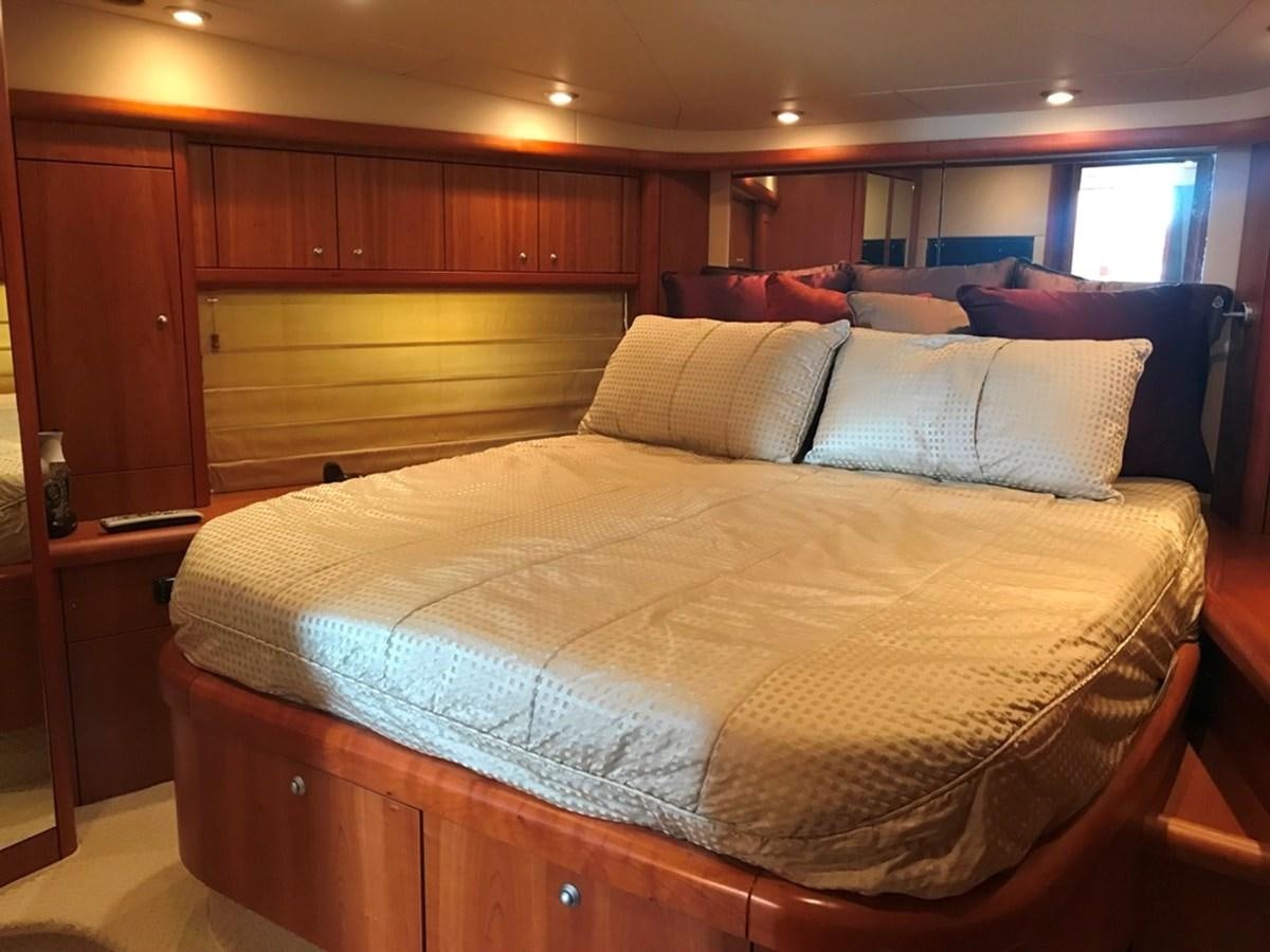 a bed in a cabin aboard DAY DREAMER Yacht for Sale