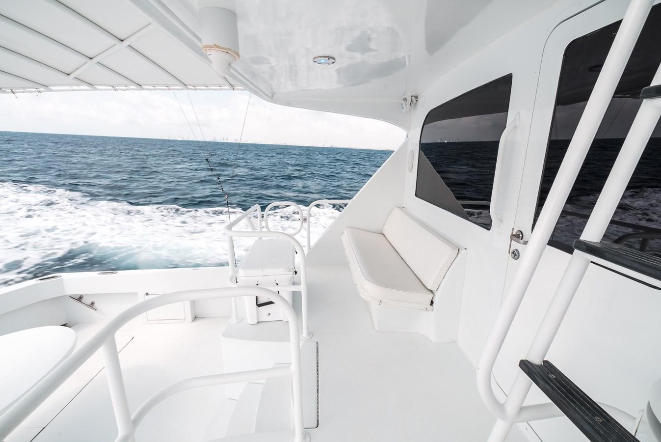 a boat on the water aboard JUST LIKE THAT Yacht for Sale