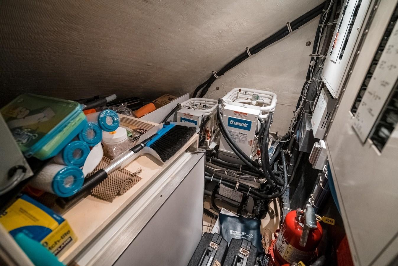 a car with a car hood aboard JUST LIKE THAT Yacht for Sale