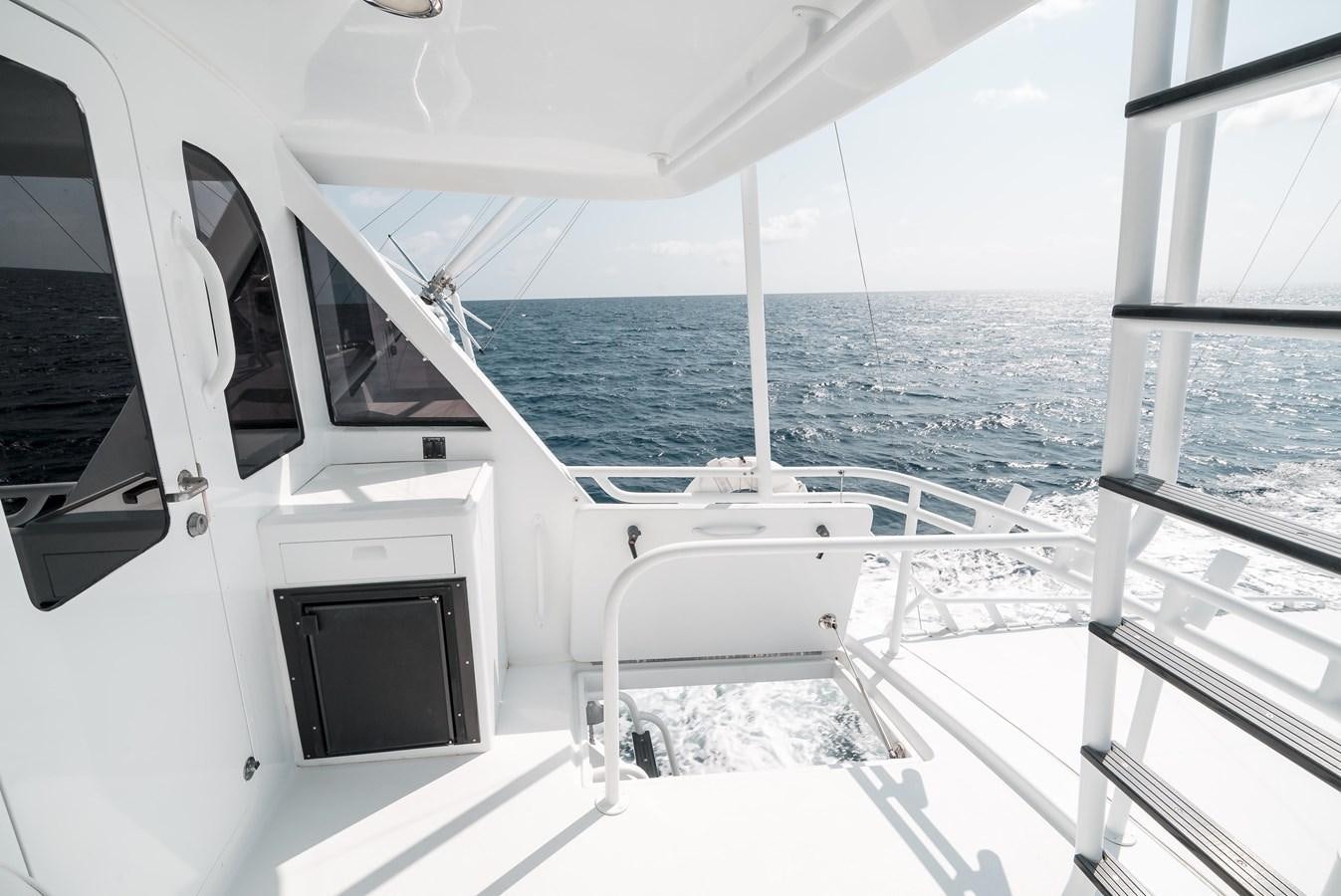 a boat on the water aboard JUST LIKE THAT Yacht for Sale