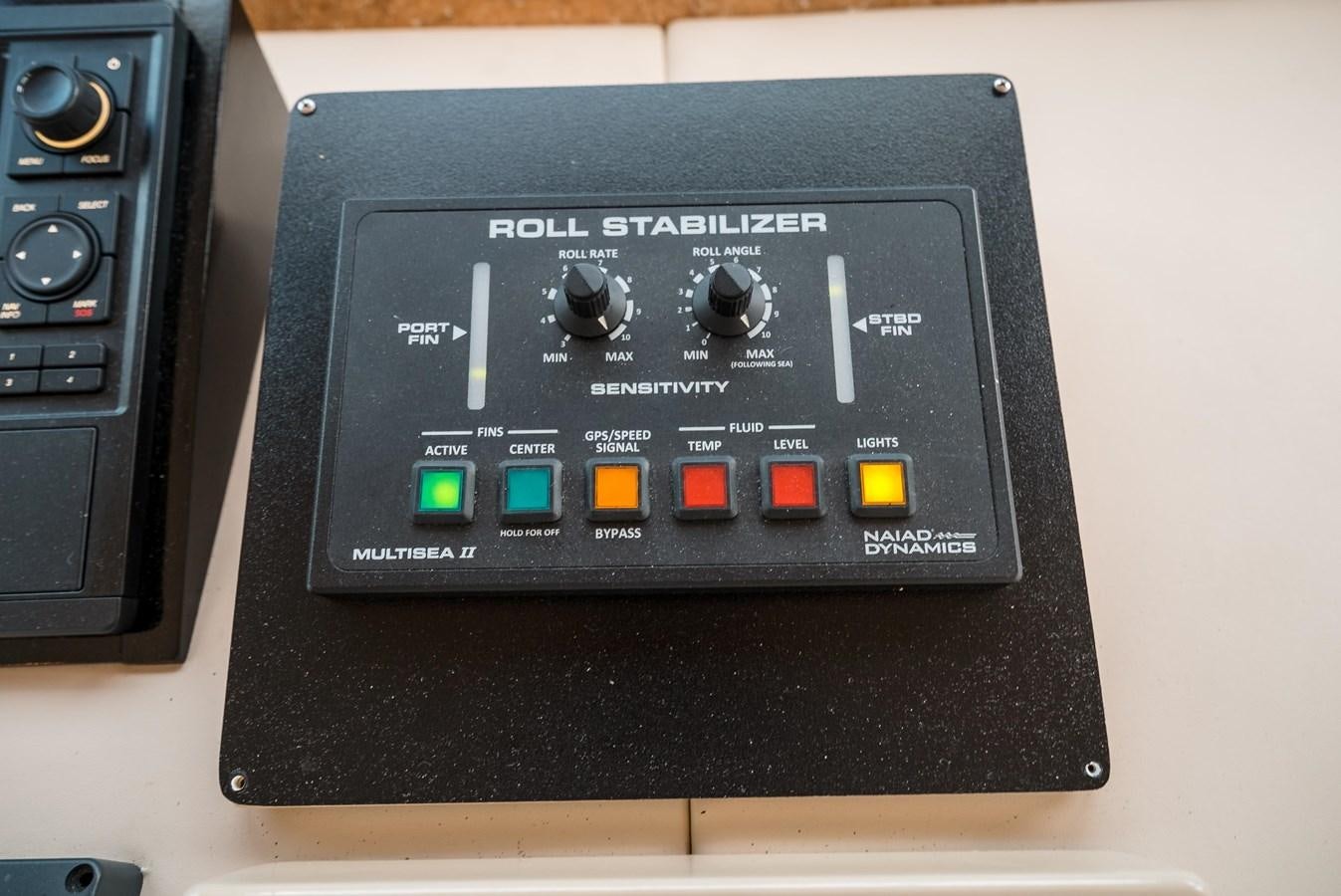 graphical user interface aboard JUST LIKE THAT Yacht for Sale