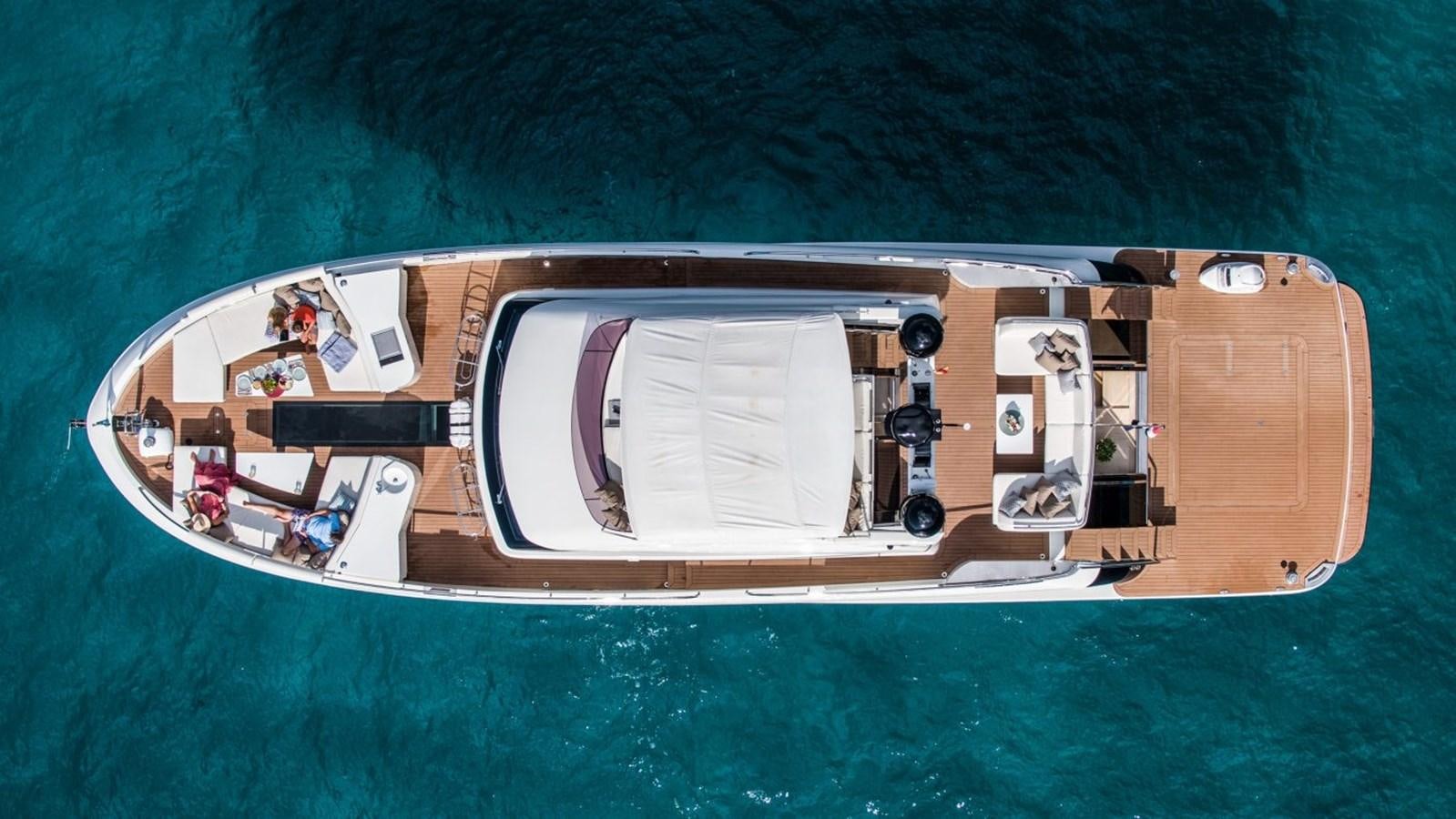a satellite in space aboard VAN DER VALK BEACHCLUB 660 FLYBRIDGE Yacht for Sale