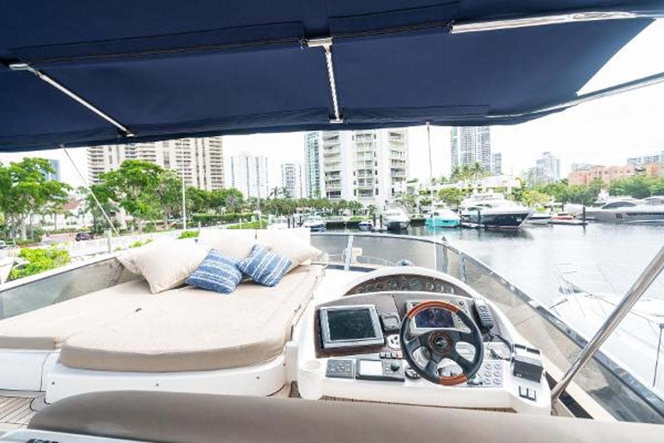 a boat on the water aboard SOLE MIO Yacht for Sale