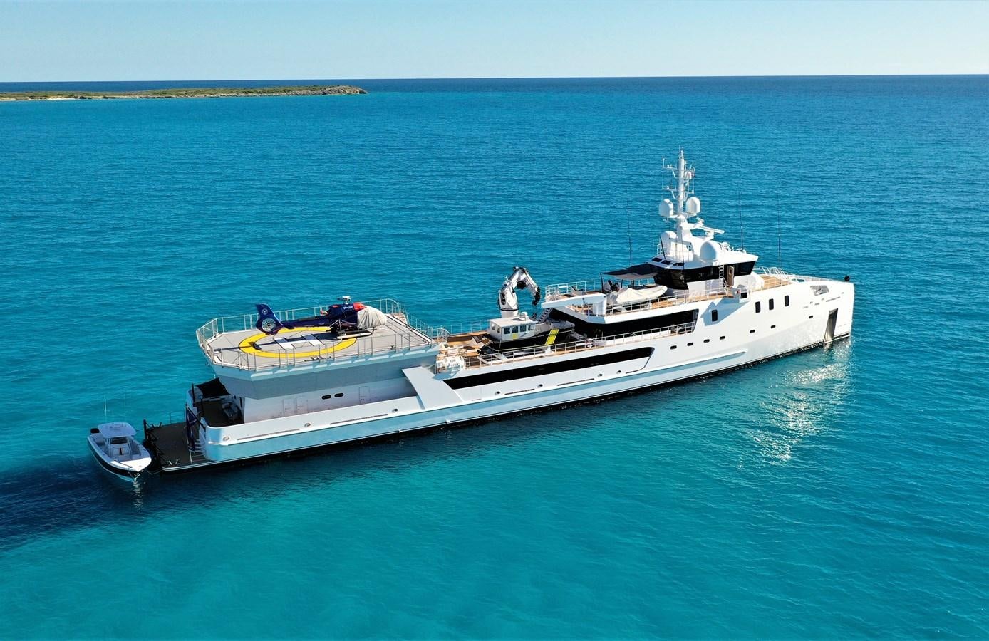 a boat on the water aboard GAME CHANGER Yacht for Sale