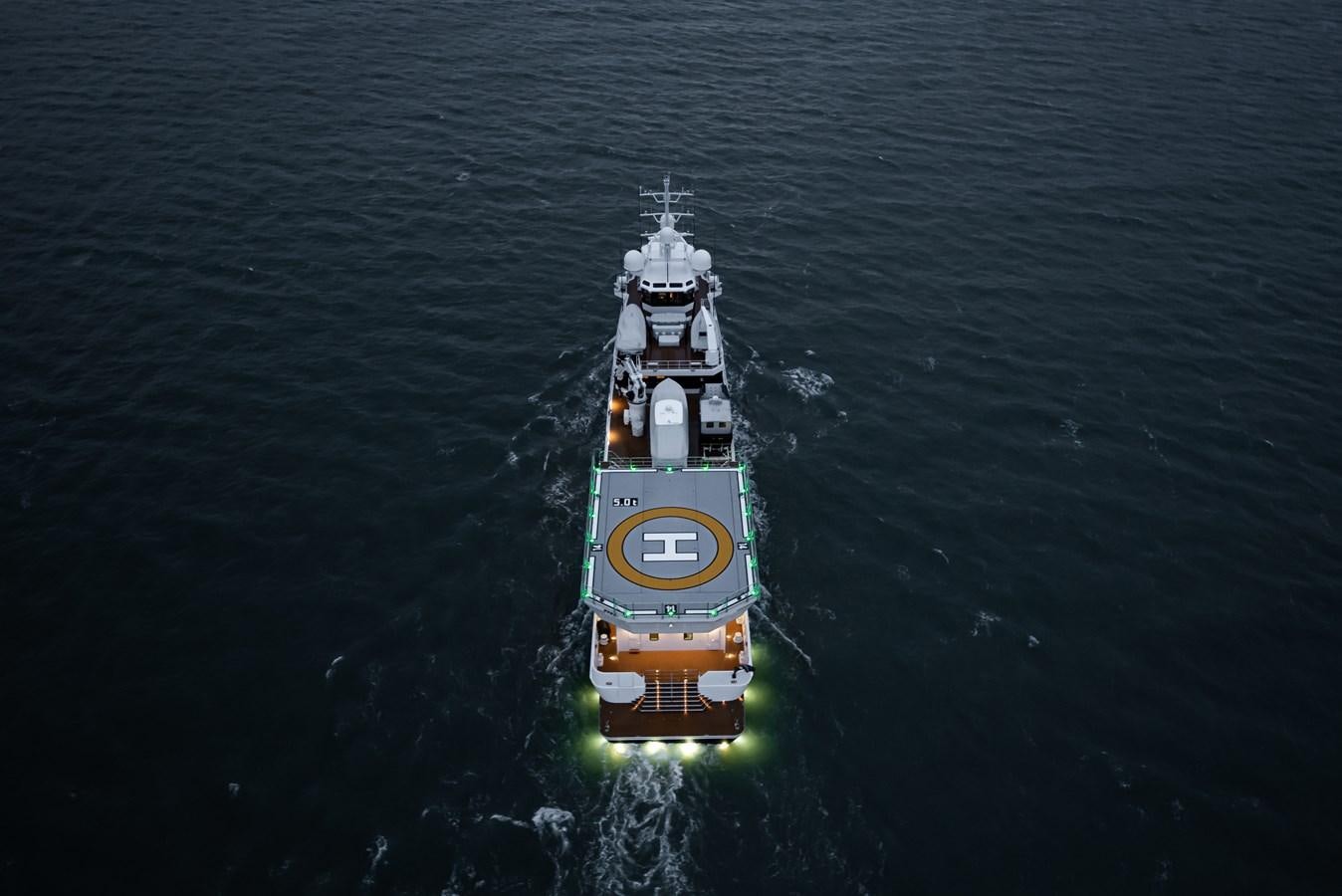 a boat on the water aboard GAME CHANGER Yacht for Sale