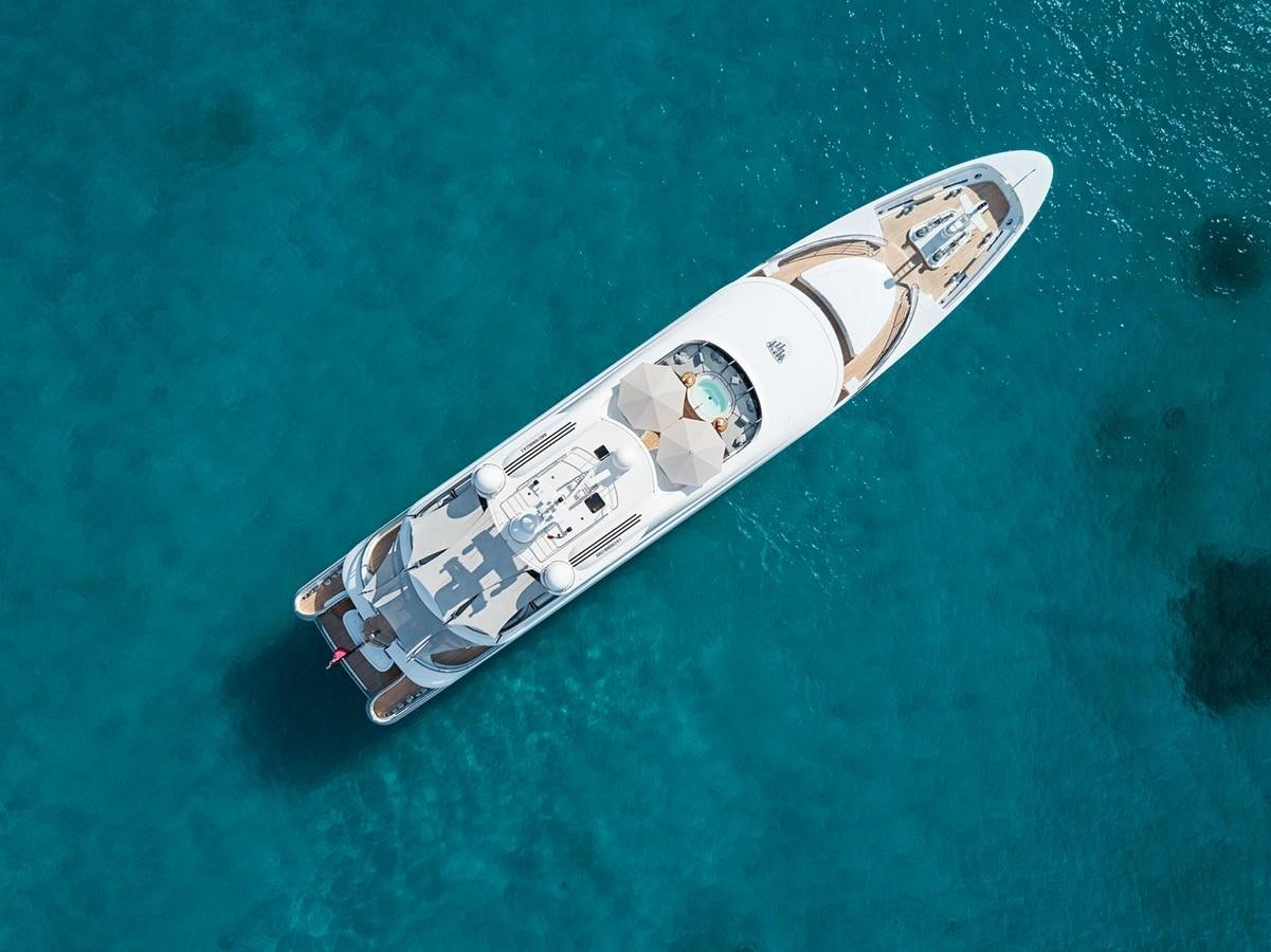 a satellite in the water aboard FORTUNATE SUN Yacht for Sale