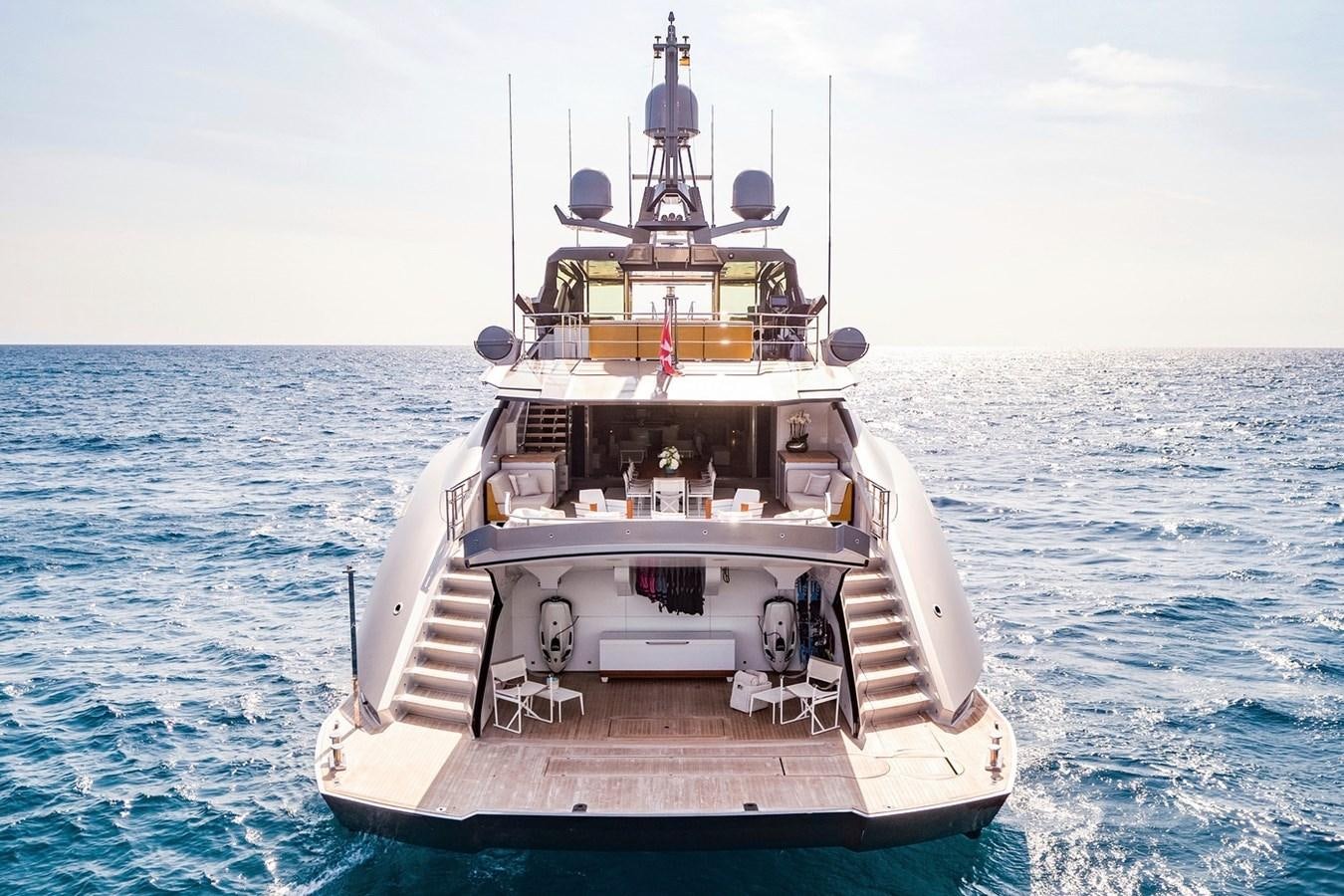 a boat in the water aboard SANAM Yacht for Sale