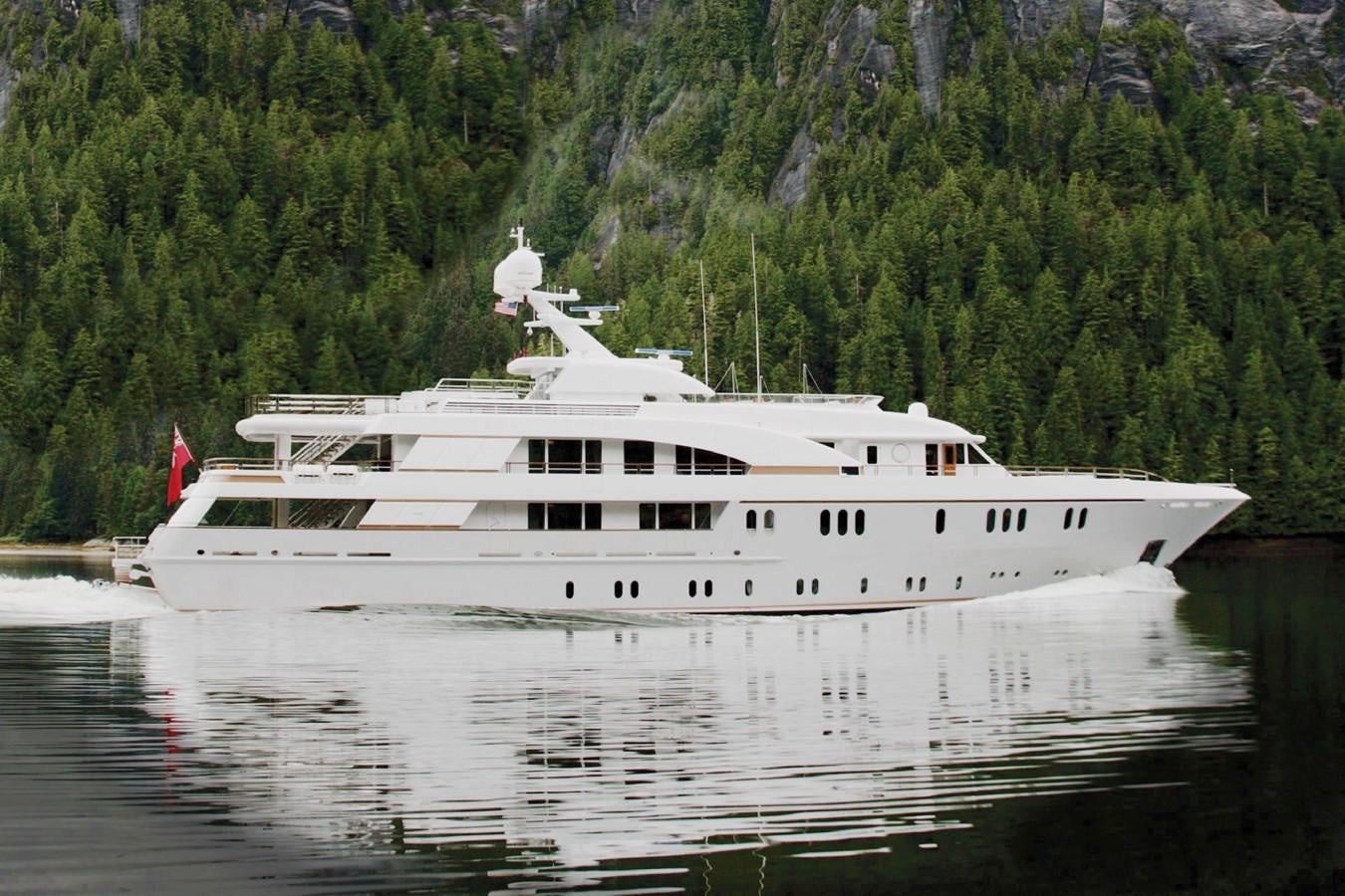 a boat on the water aboard HADIA Yacht for Sale