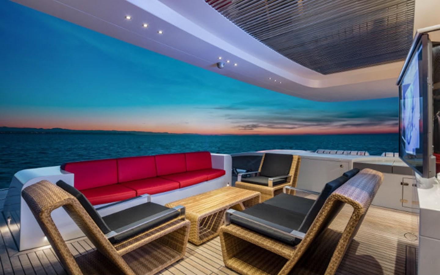 a boat on the water aboard EUPHORIA Yacht for Sale