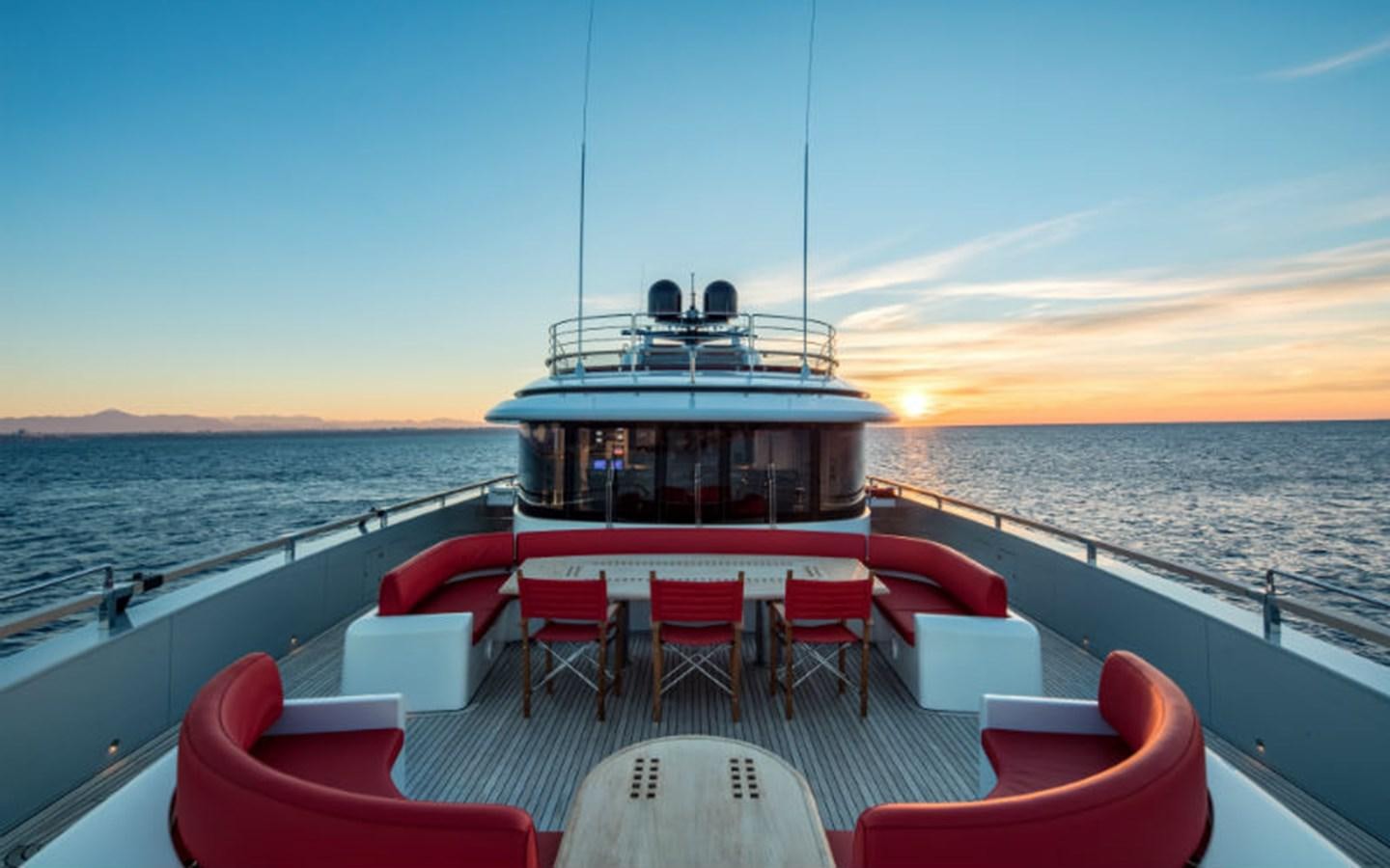 a boat on the water aboard EUPHORIA Yacht for Sale