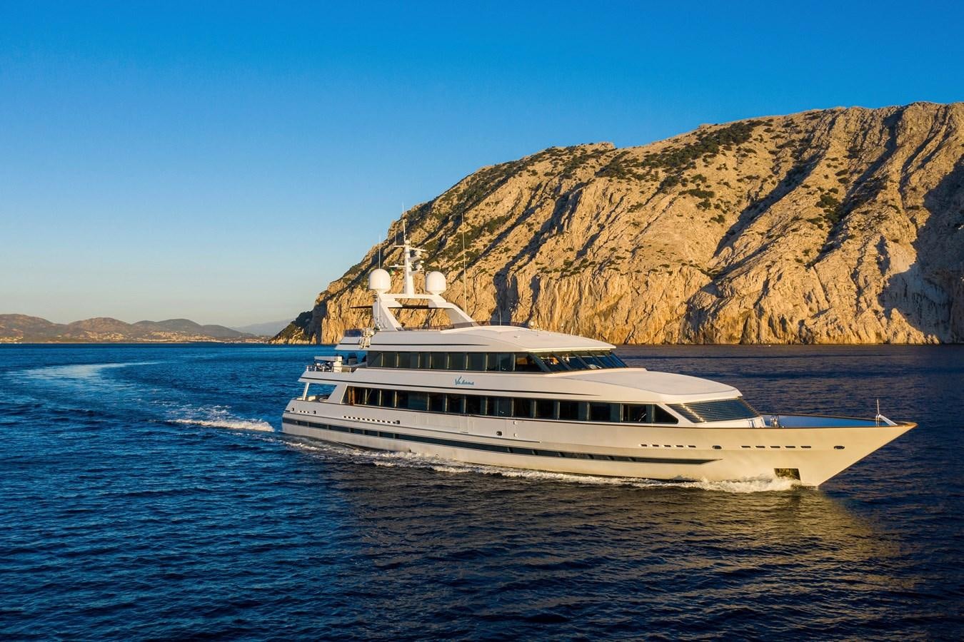 a boat on the water aboard VA BENE Yacht for Sale