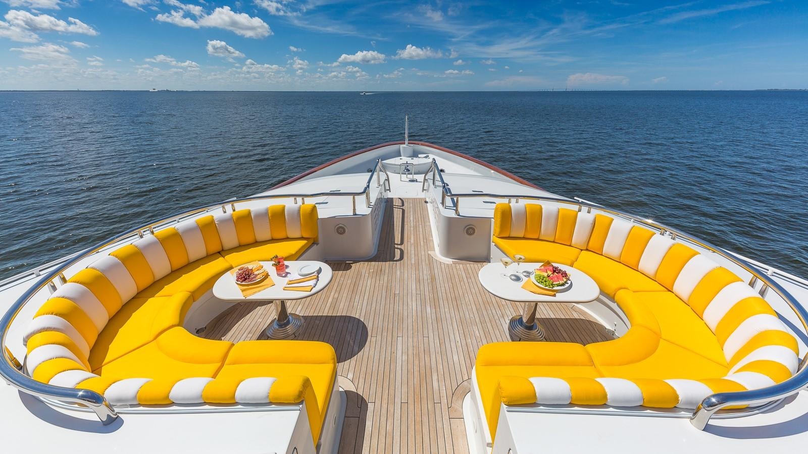 a boat on the water aboard SORCHA Yacht for Sale