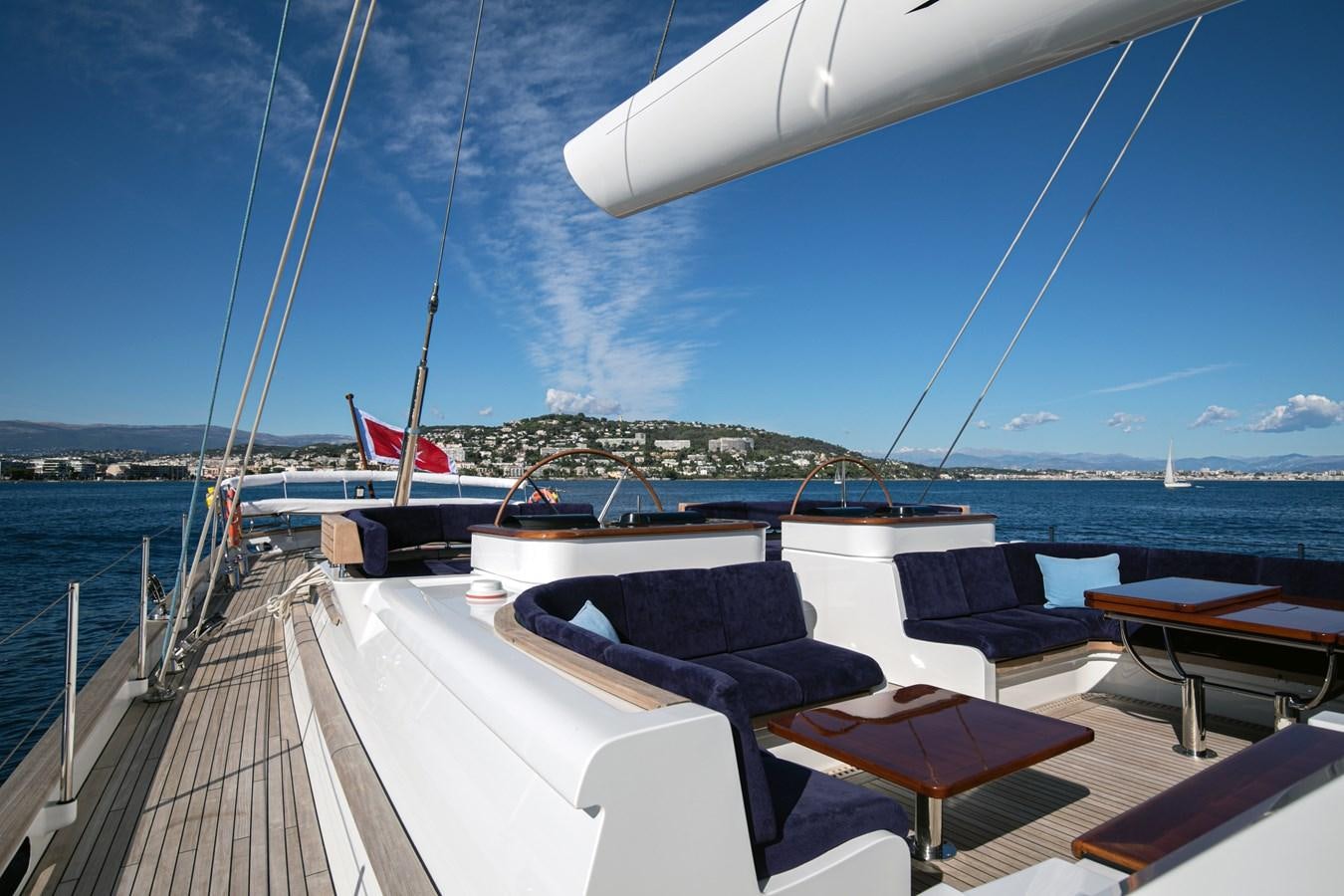 a boat on the water aboard WELLENREITER Yacht for Sale