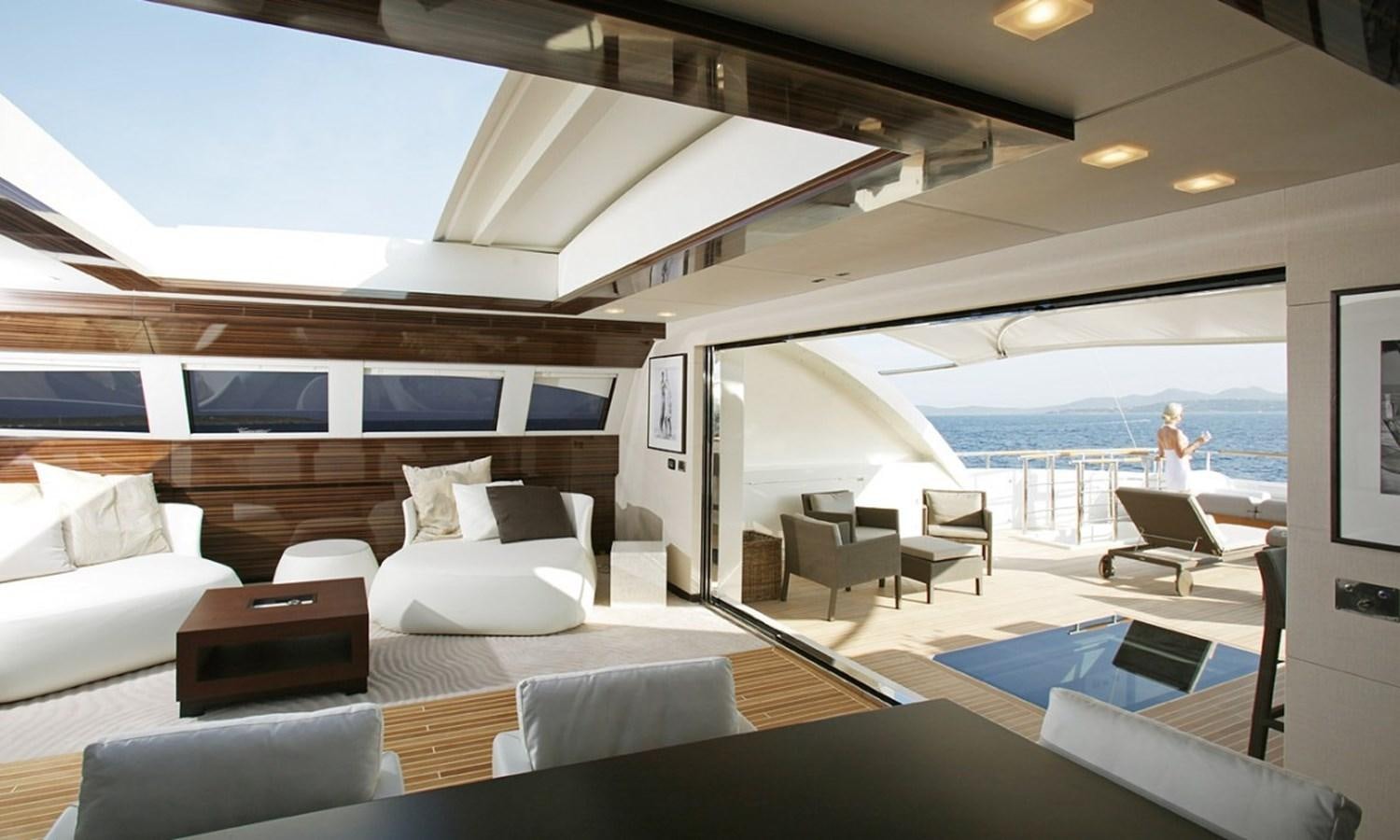 inside of a boat aboard PATRIOT 41 Yacht for Sale