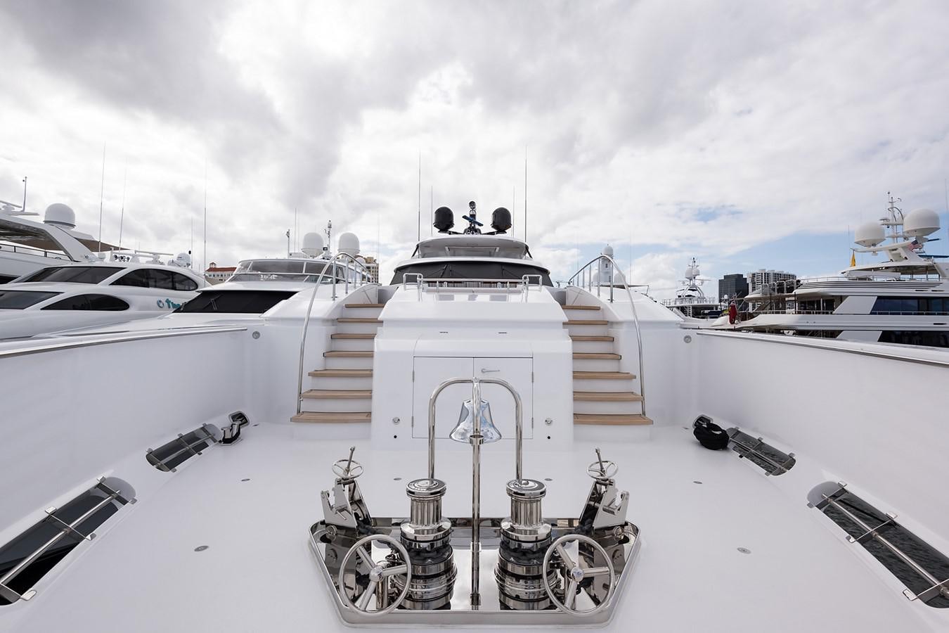 a machine on the water aboard PEPPER XIII Yacht for Sale