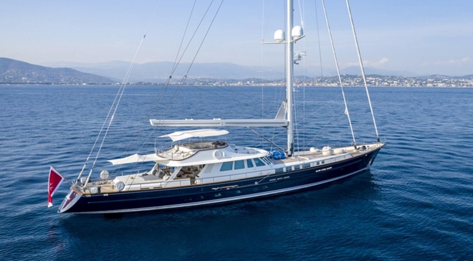 a boat on the water aboard CORTO MALTESE Yacht for Sale