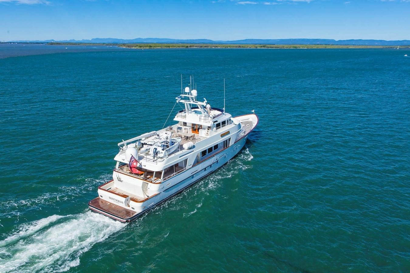 a ship on the water aboard SILENT WORLD II Yacht for Sale