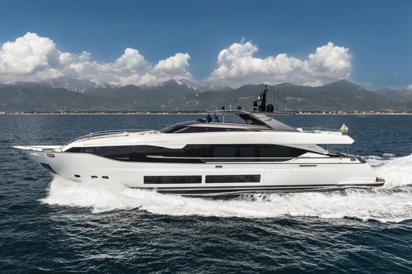 a boat in the water aboard HARMONY Yacht for Sale