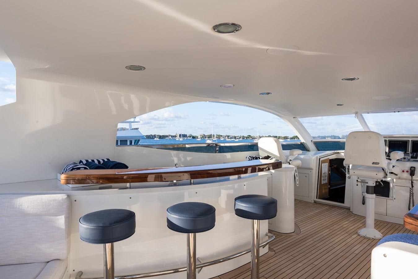 a boat on the water aboard MONEY FOR NOTHING Yacht for Sale