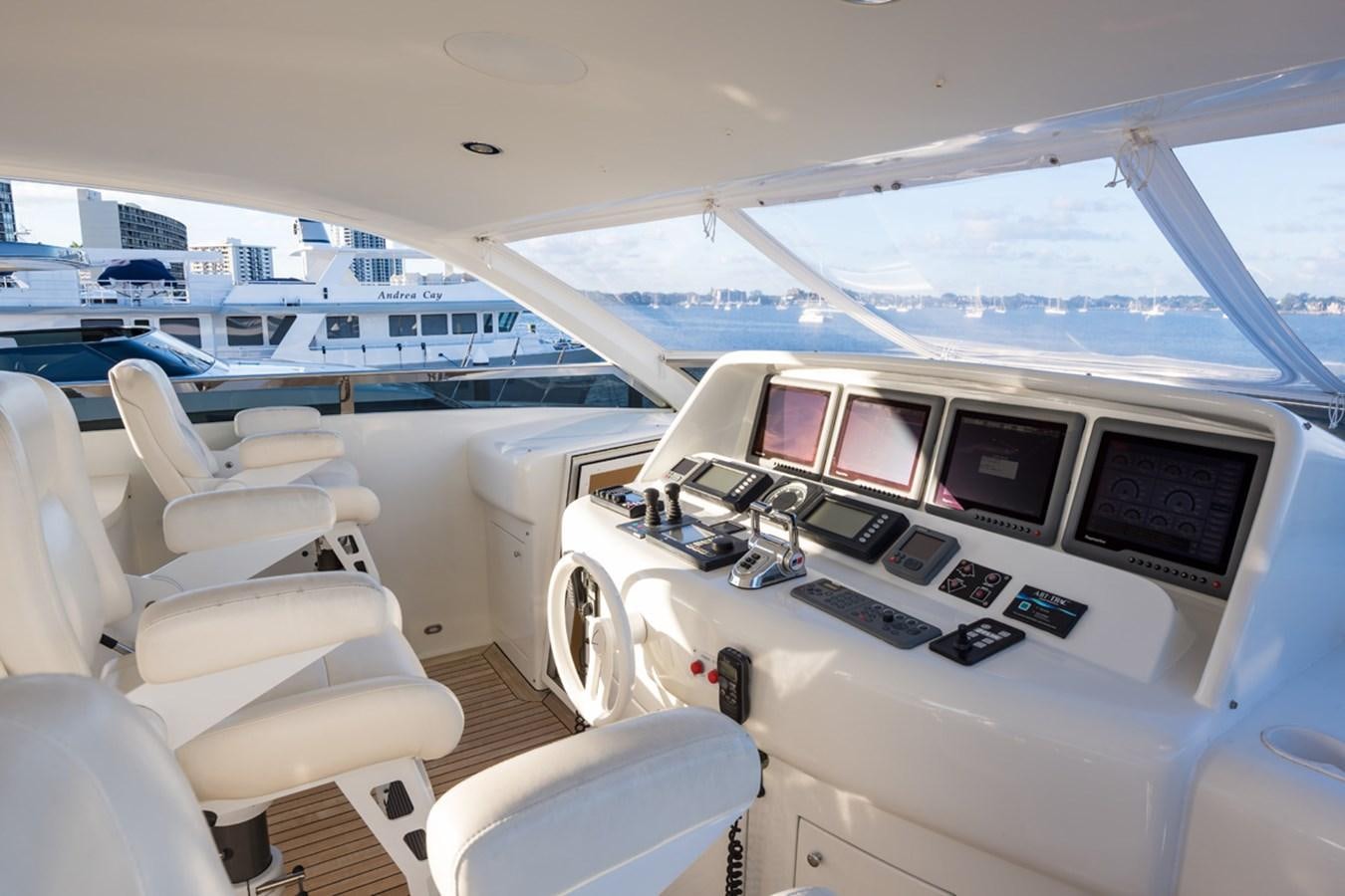 inside of a plane aboard MONEY FOR NOTHING Yacht for Sale