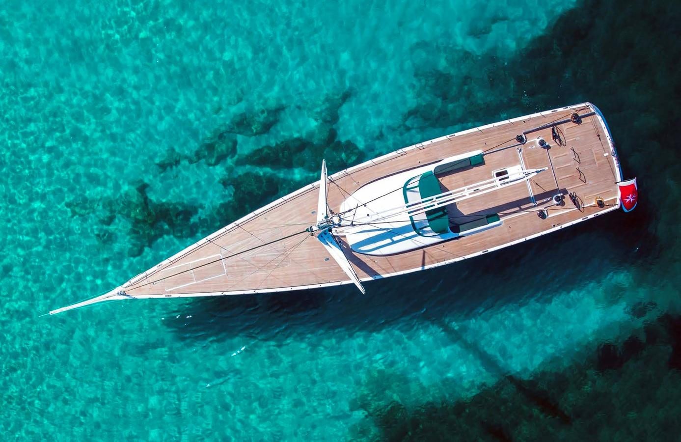 a boat on the water aboard HIGHLAND FLING 15 Yacht for Sale