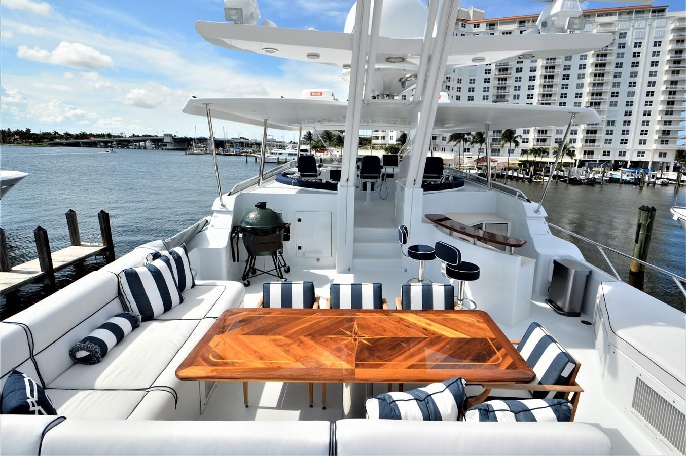 a boat on the water aboard MISS STEPHANIE  Yacht for Sale