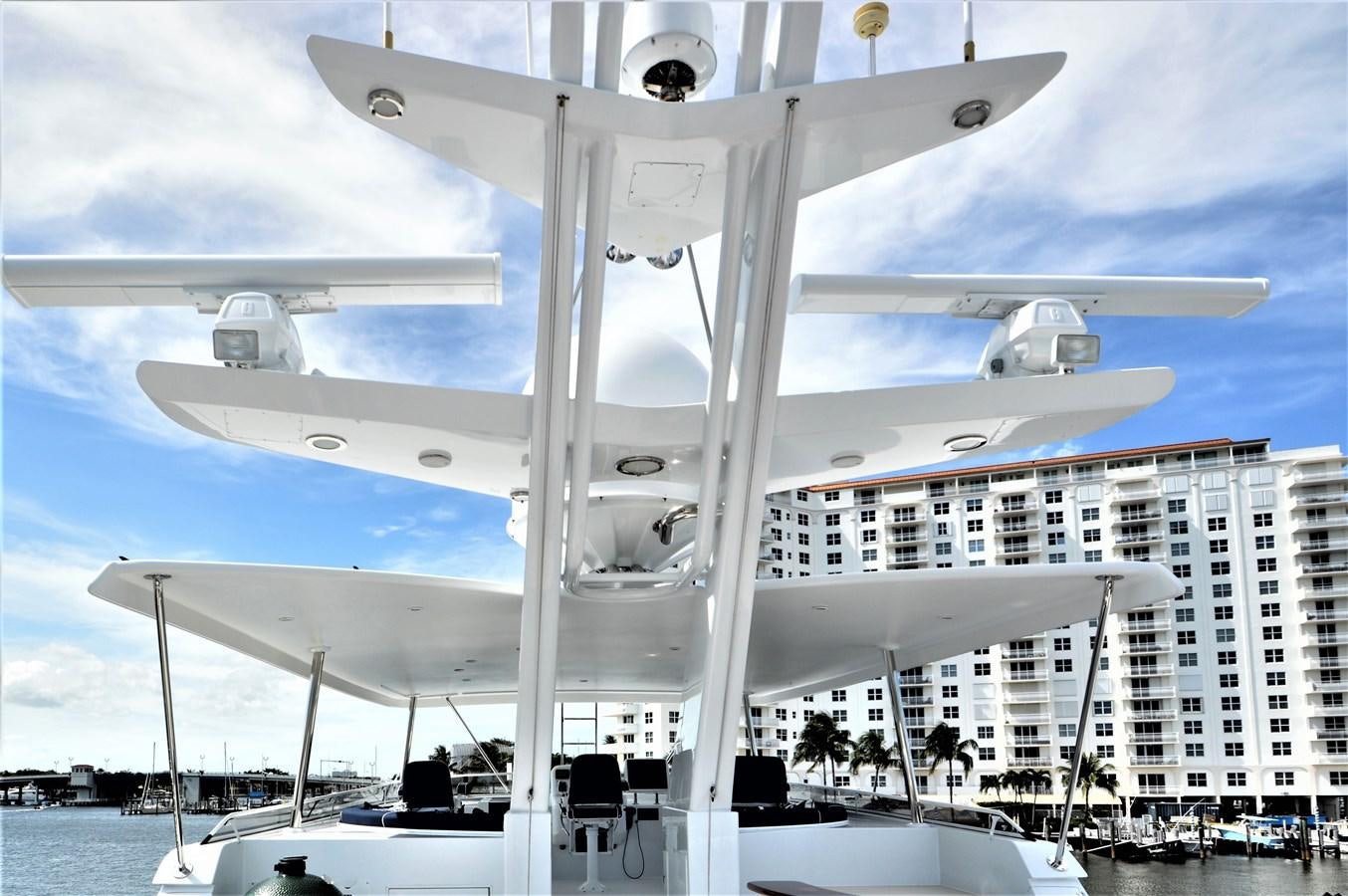 a large white building aboard MISS STEPHANIE  Yacht for Sale