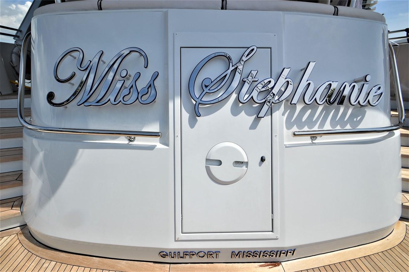 text, whiteboard aboard MISS STEPHANIE  Yacht for Sale