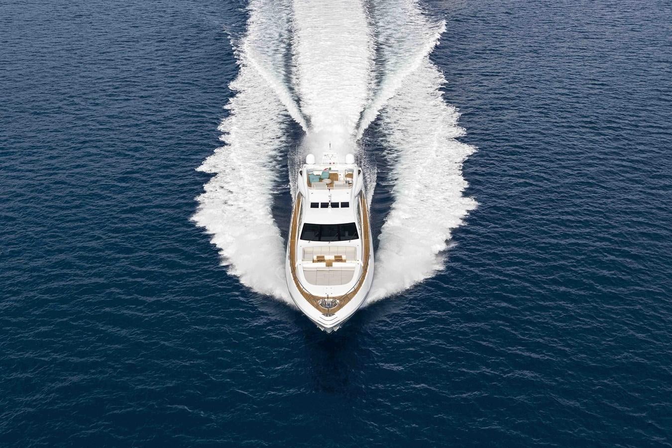 a ship in the water aboard MANGUSTA 110 - CAREFULLY USED Yacht for Sale