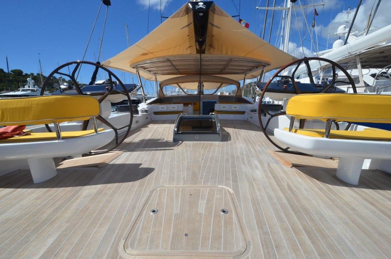 a wooden deck with boats aboard DANNESKJOLD Yacht for Sale