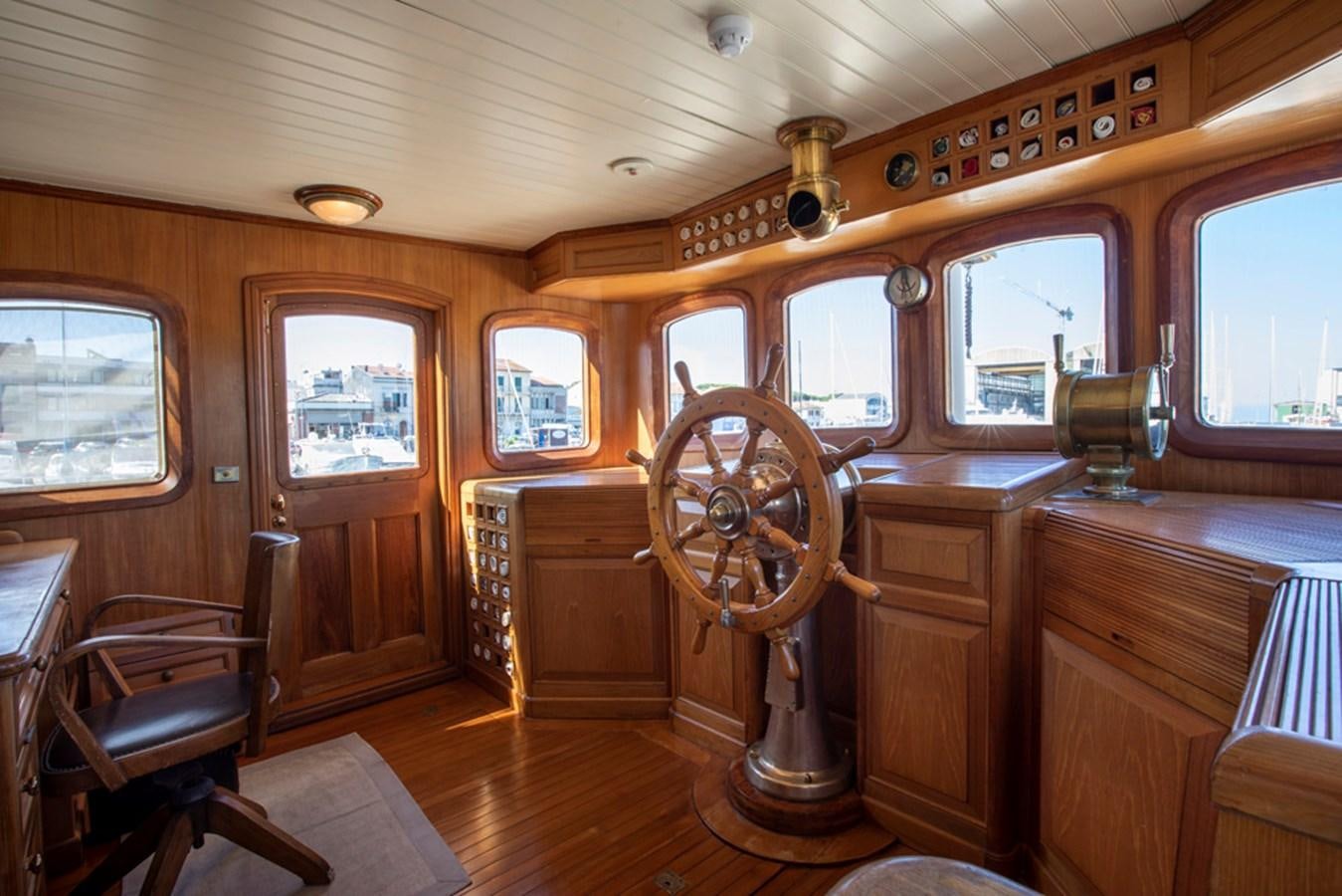 inside of a cabin aboard LADY MAY OF GLANDORE Yacht for Sale