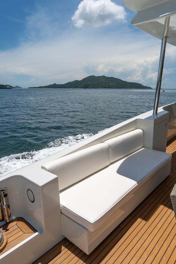 a boat on the water aboard AQUARIUS Yacht for Sale