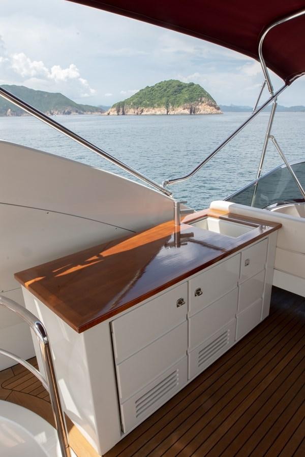 a boat on the water aboard AQUARIUS Yacht for Sale