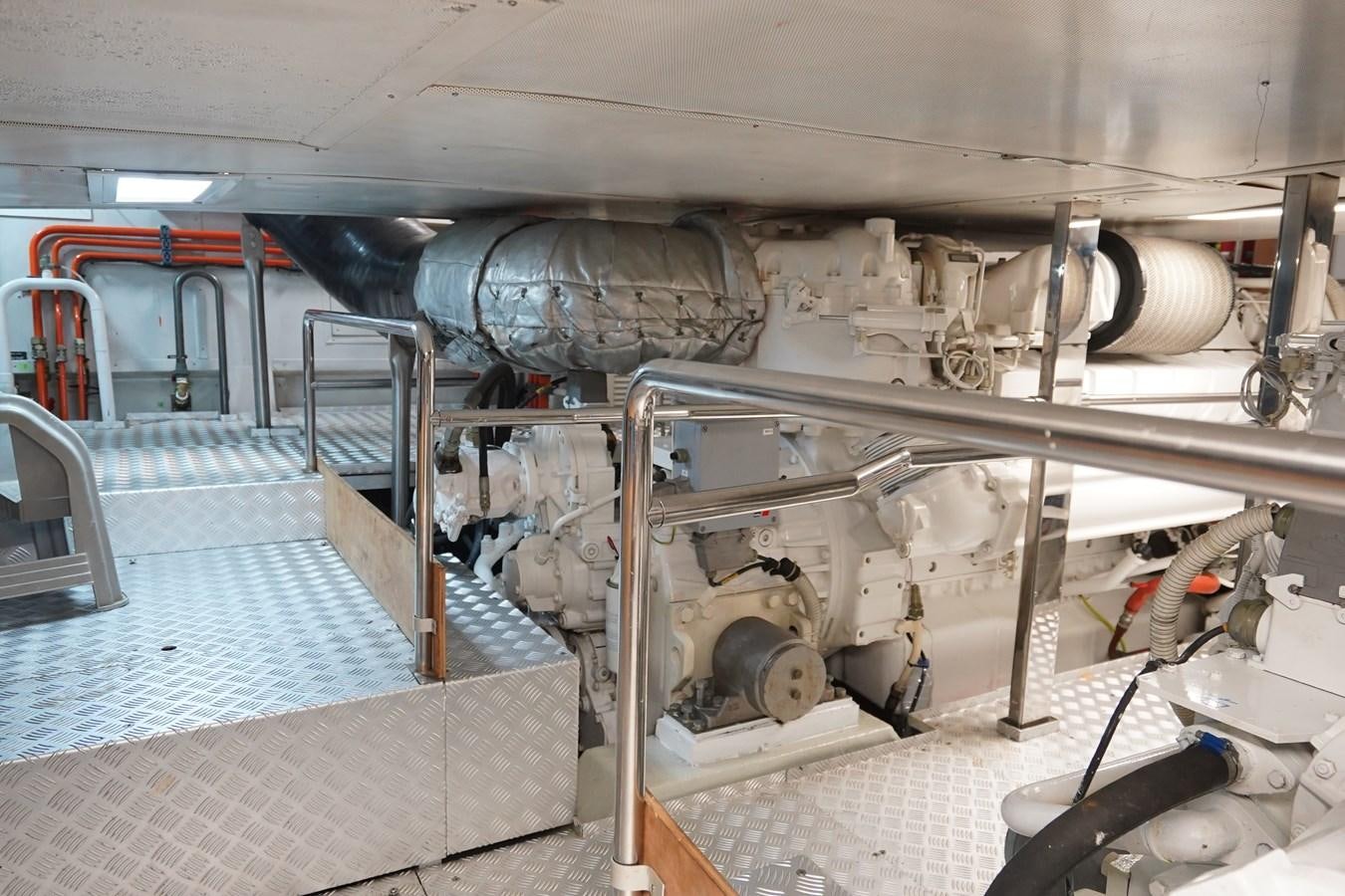 a large factory with machinery aboard AQUARIUS Yacht for Sale