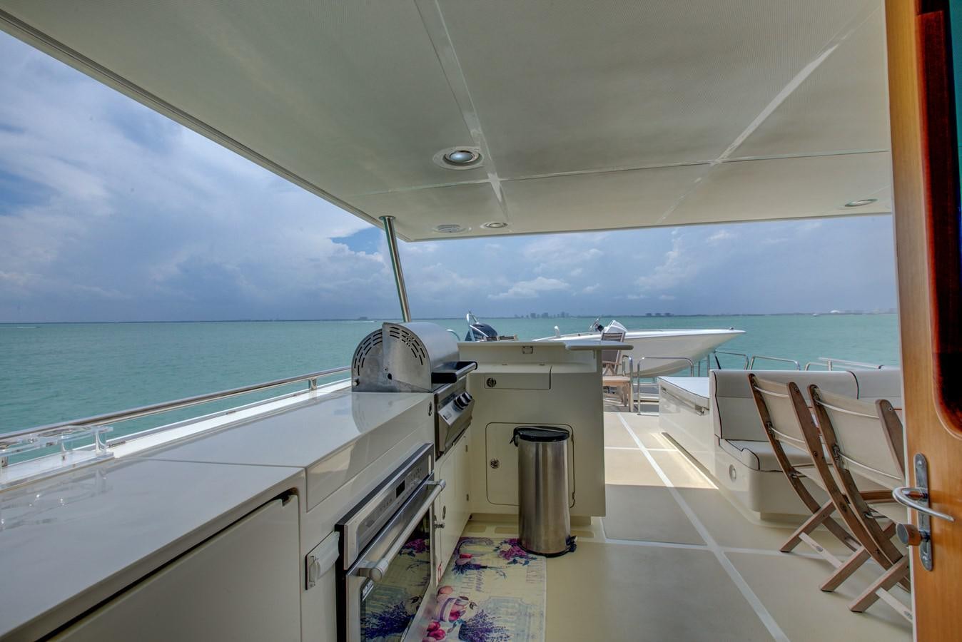 a boat on the water aboard EXPLORER 97E-CB Yacht for Sale