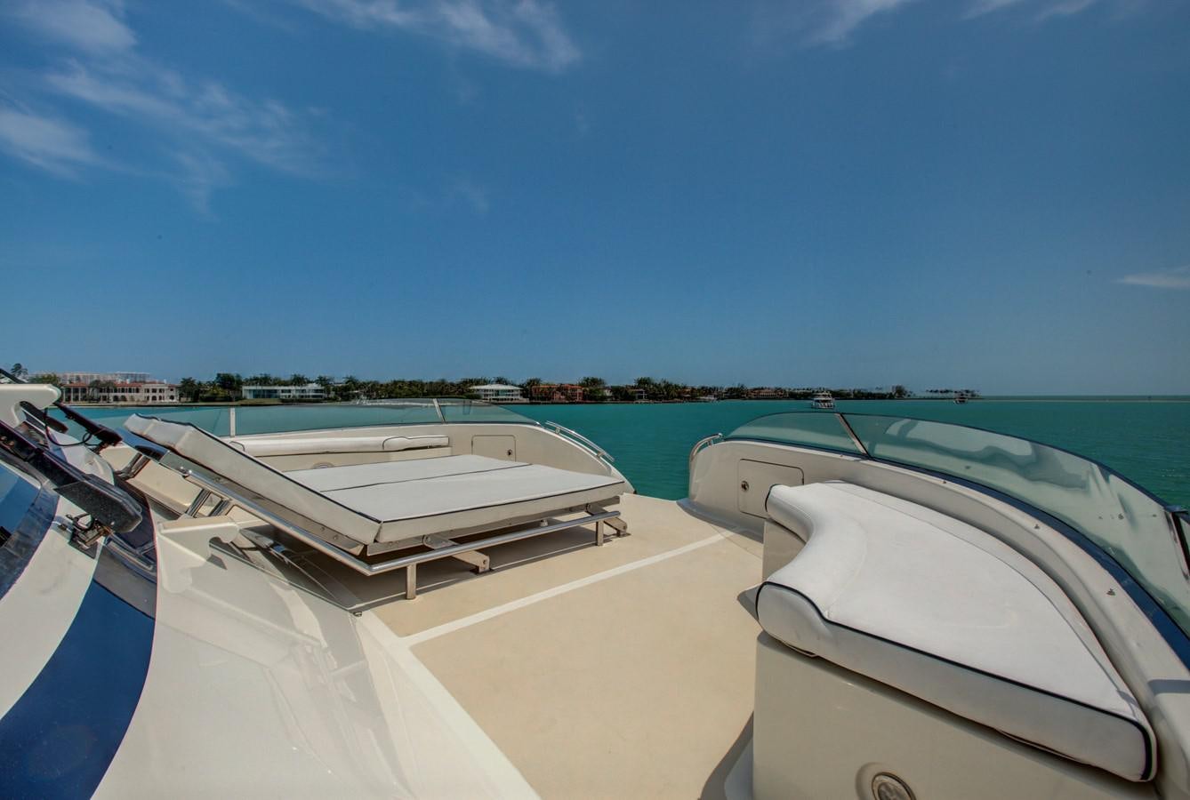 a boat on the water aboard EXPLORER 97E-CB Yacht for Sale