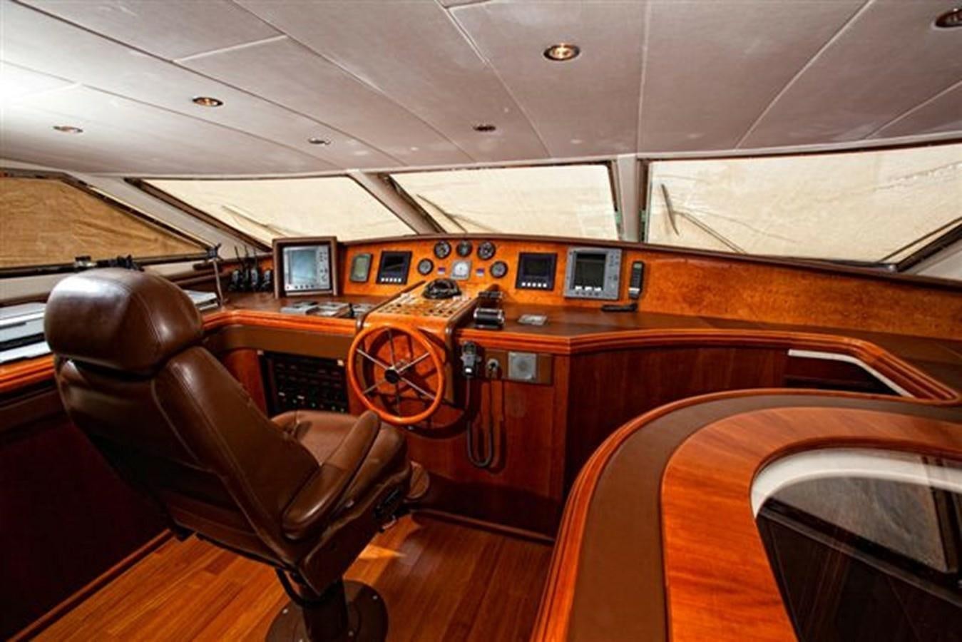 inside of a vehicle aboard DANIELA Yacht for Sale
