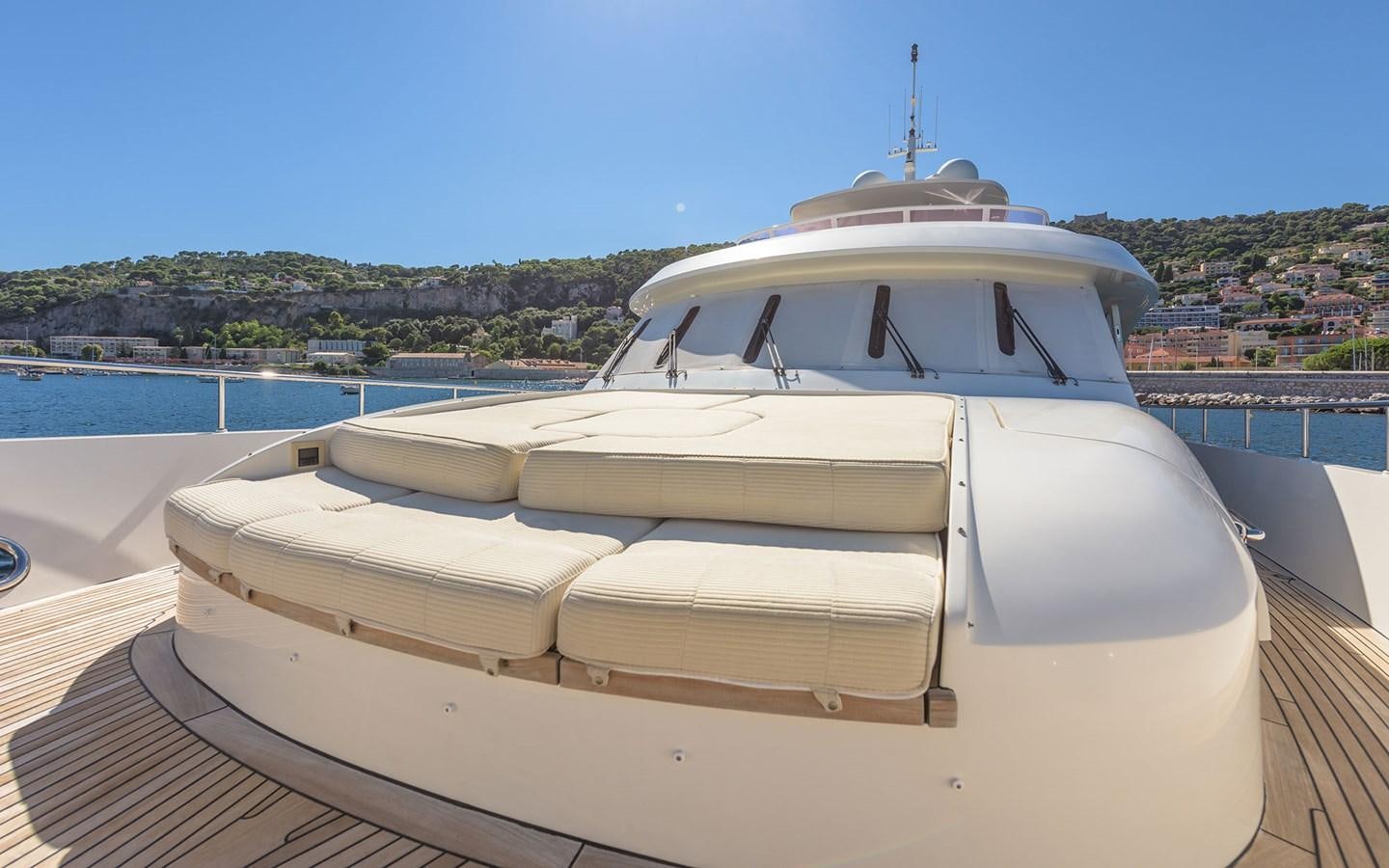 a boat on a dock aboard LITTLE PERLE Yacht for Sale