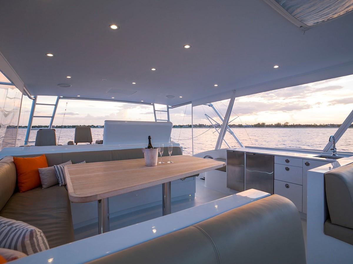 a boat on the water aboard SATU Yacht for Sale