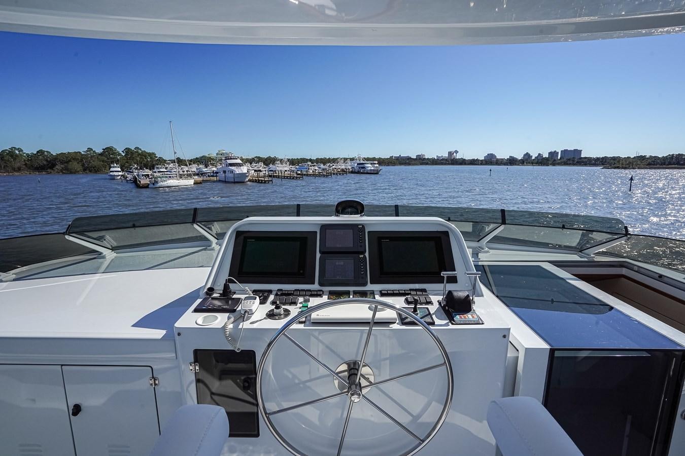 a boat on the water aboard CHECKERS Yacht for Sale